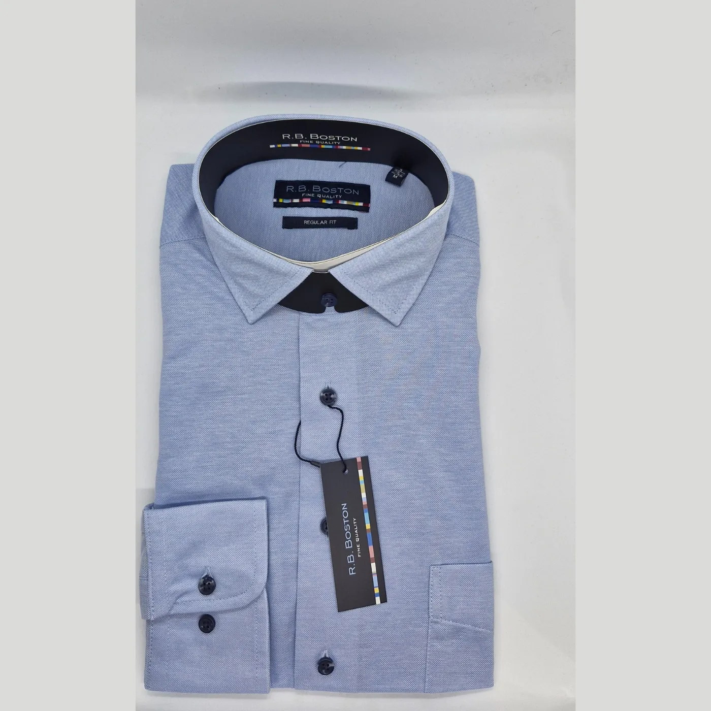 R.B. Boston Plain L/S Shirt