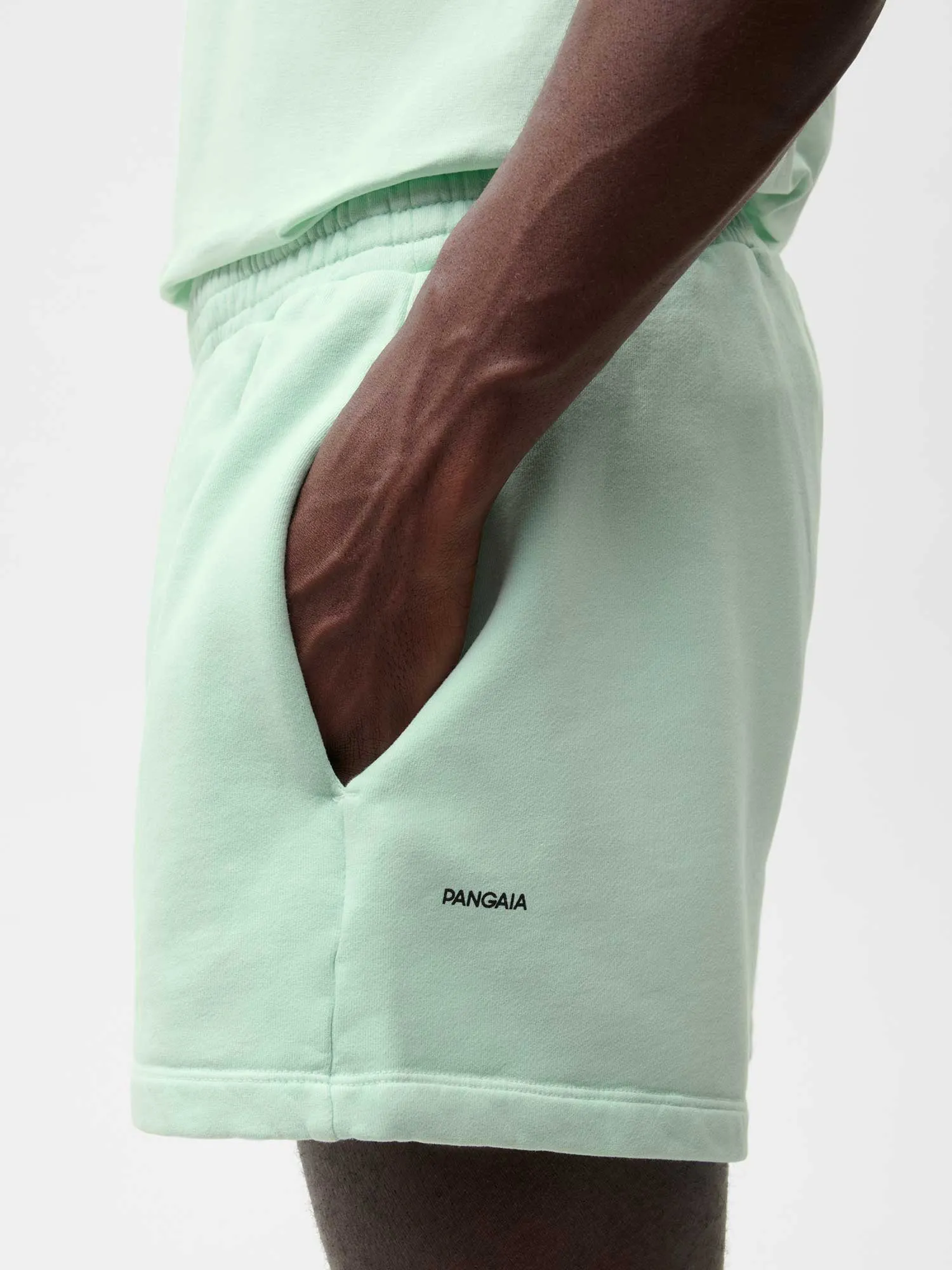 Re-Color Shorts—aloe green