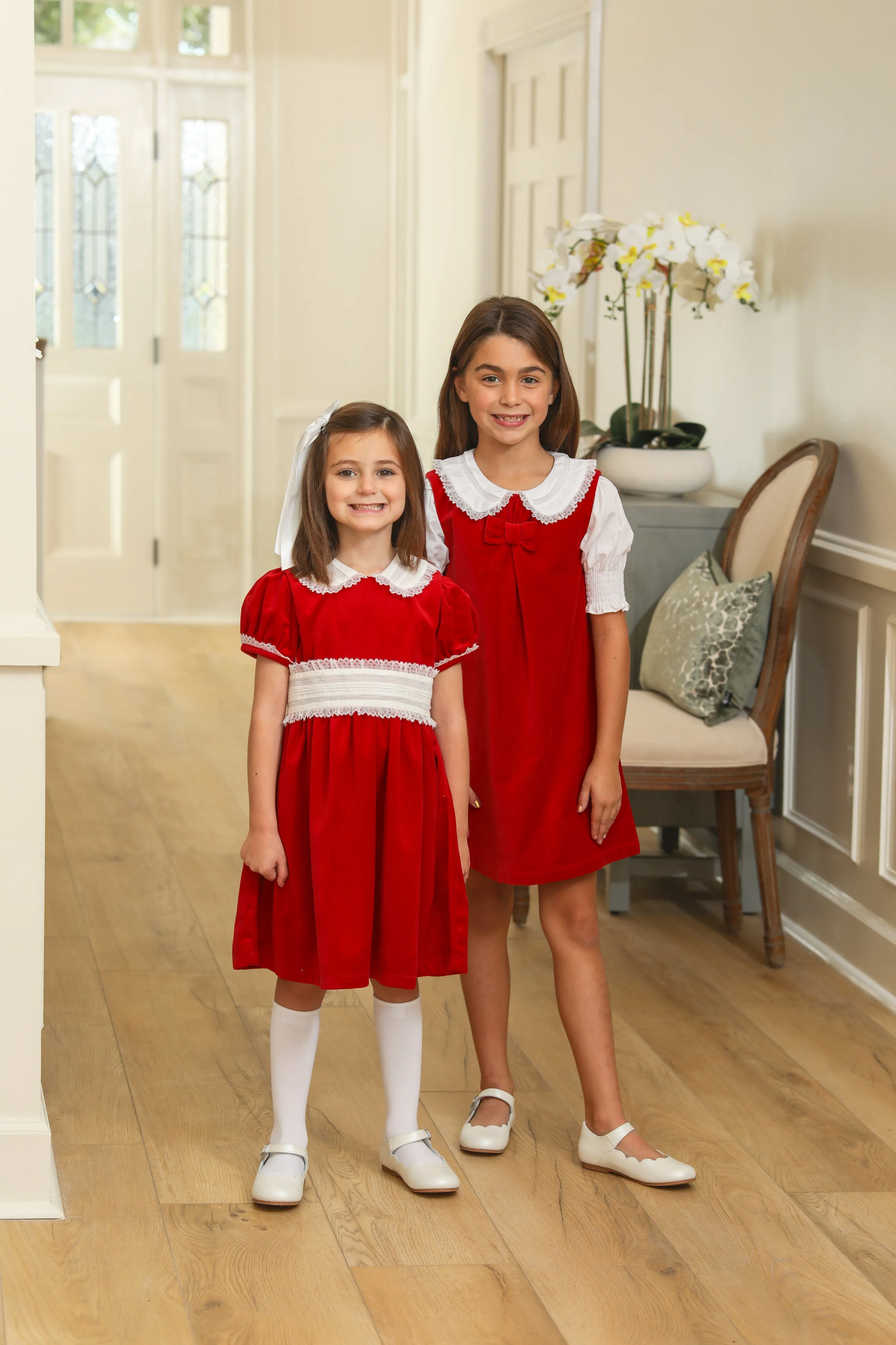 Red Velvet Jumper Dress