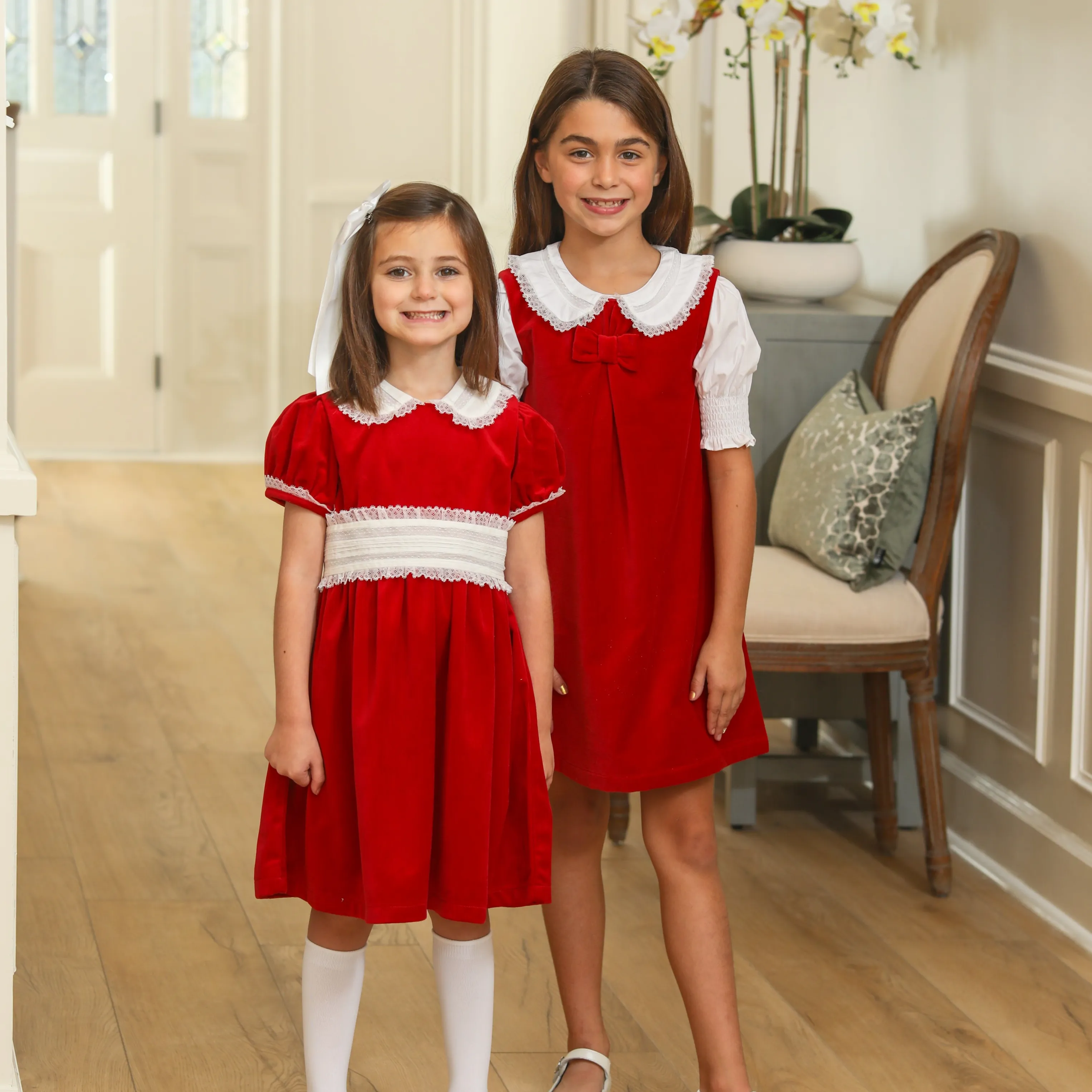 Red Velvet Jumper Dress