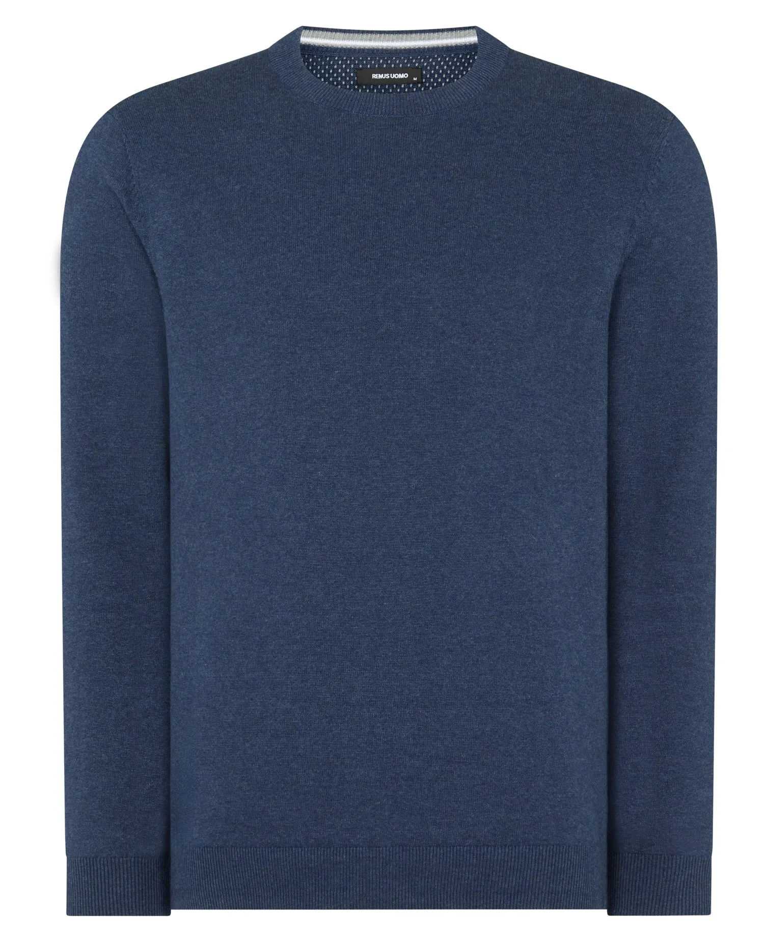 Remus Crew Neck Sweater - Blue Indigo