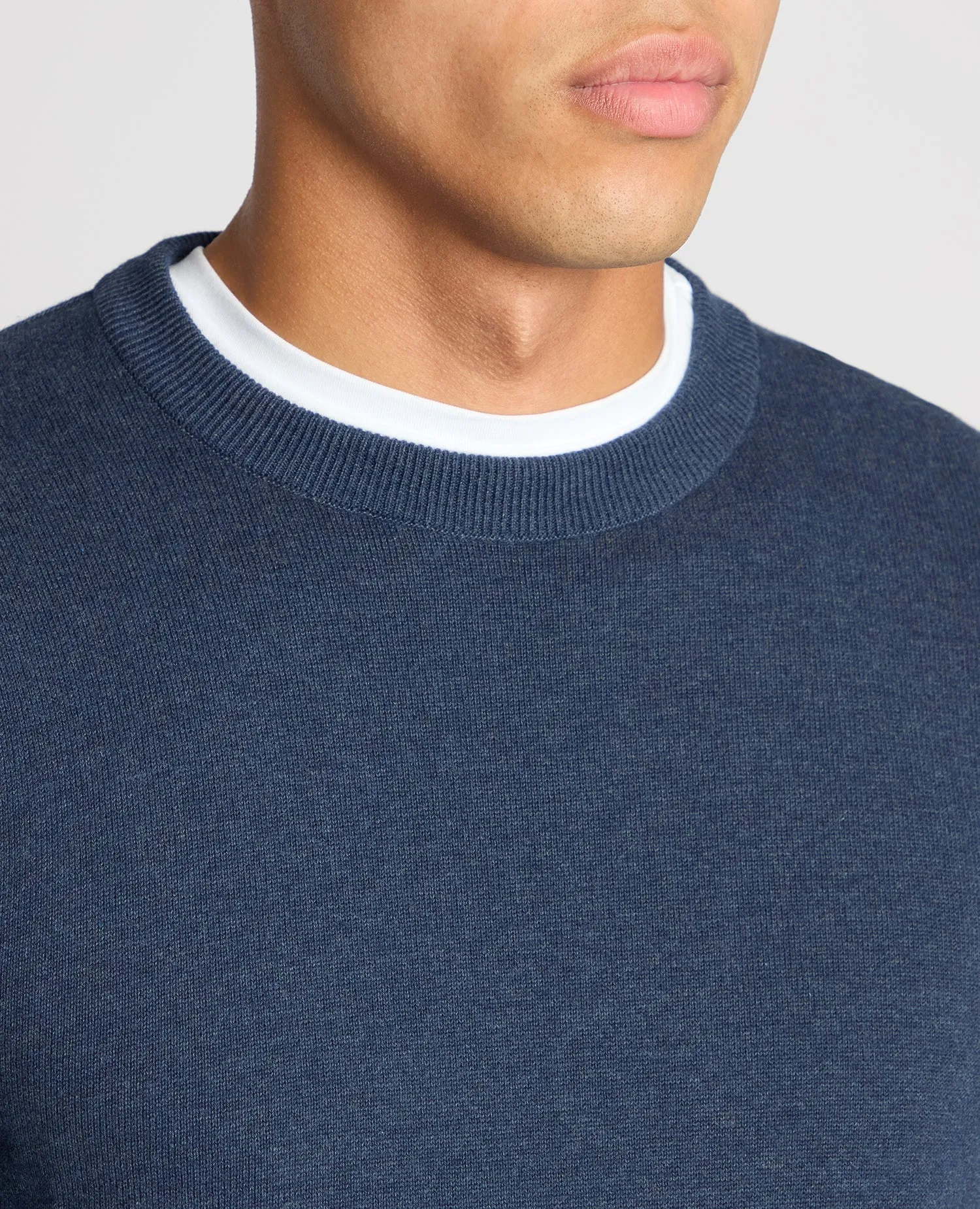 Remus Crew Neck Sweater - Blue Indigo