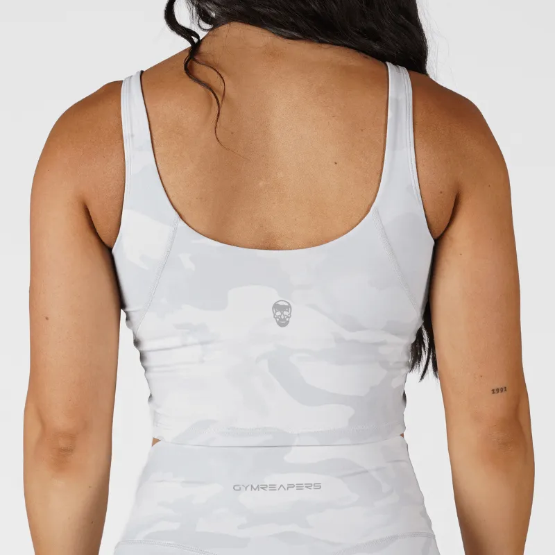 Revive Skull Tank Top - White Camo