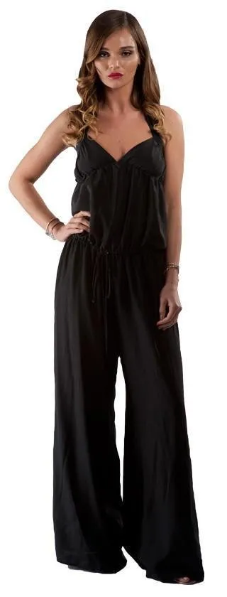 Roosavelt Jumpsuit | Melon | Black | *Final Sale*