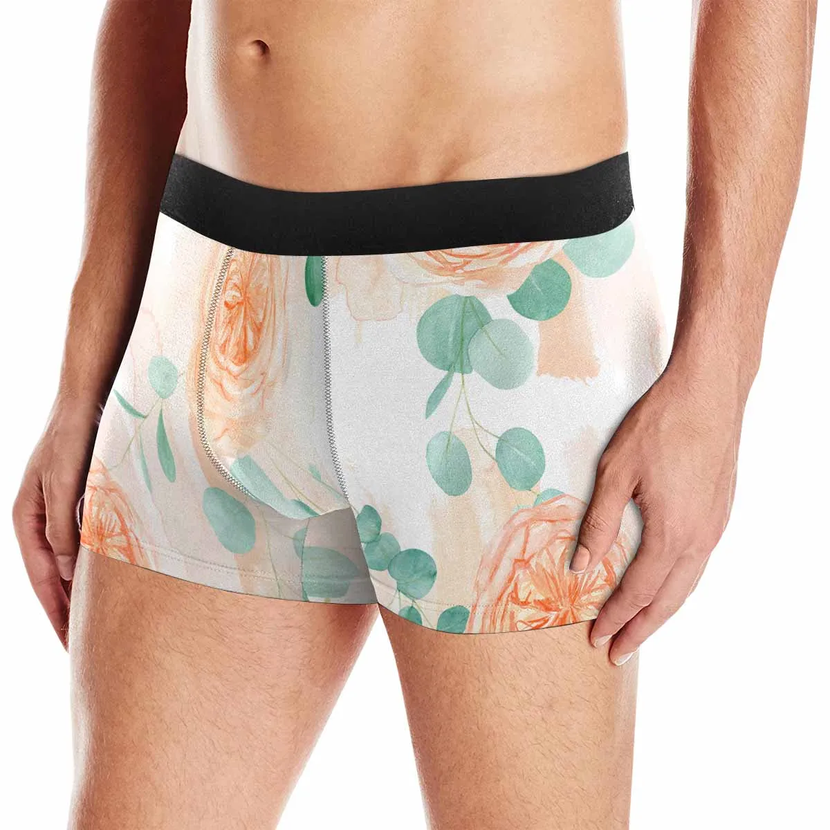 Rose Eucalyptus  AUS Men's Boxer Briefs (Made In AUS)