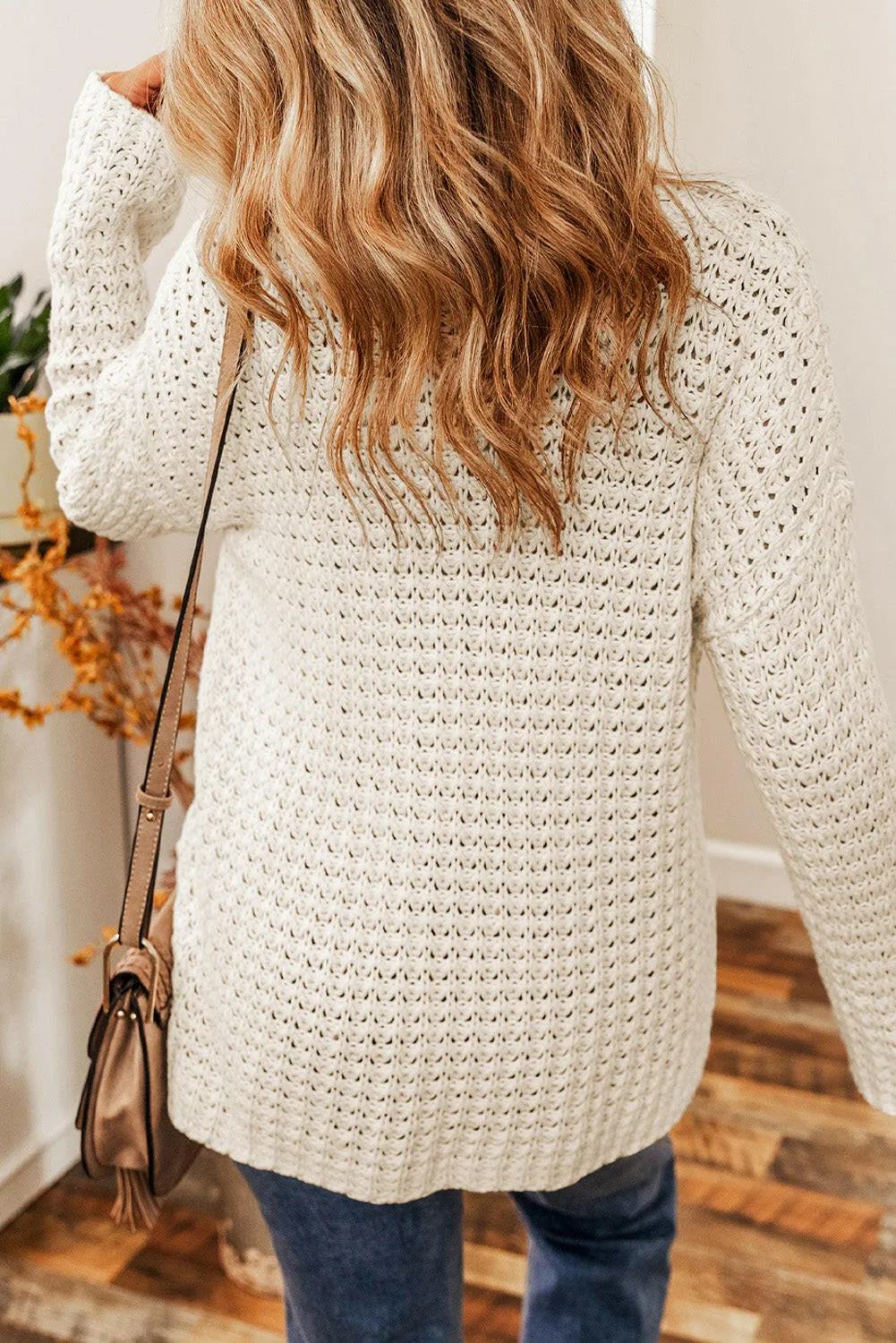 Round Neck Long Sleeve Sweater