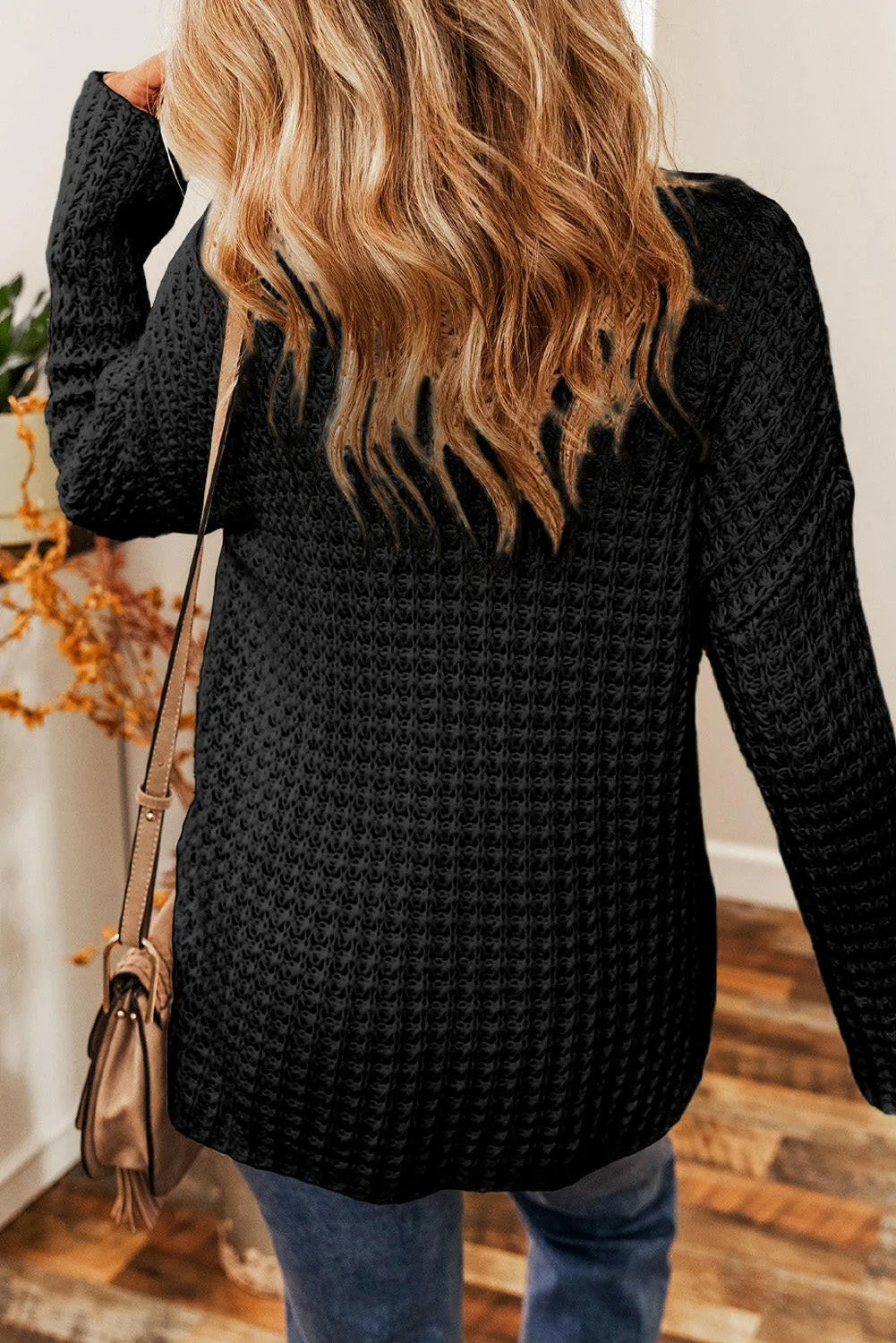 Round Neck Long Sleeve Sweater