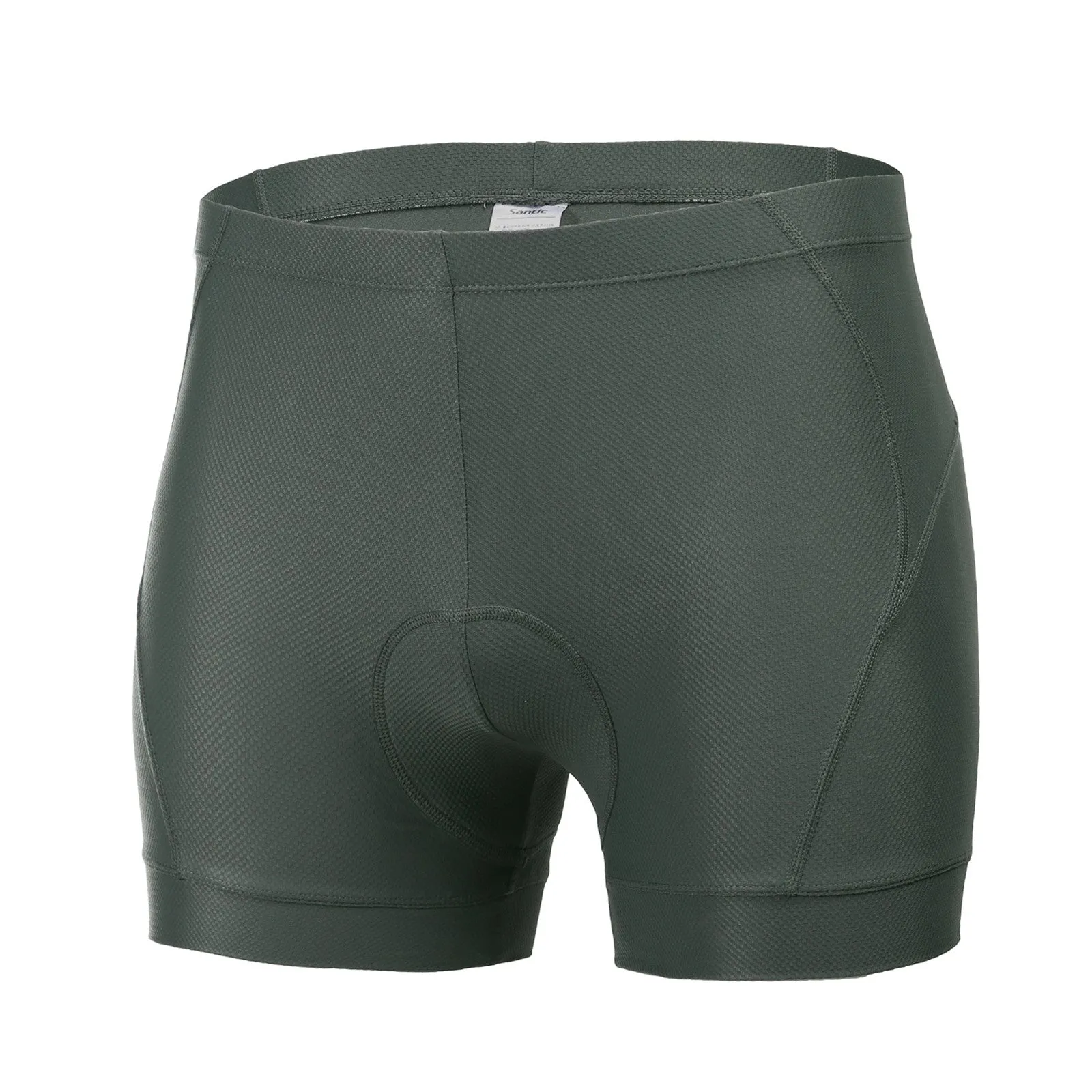 Santic At Once Green Underwear Shorts Men Cycling Padded