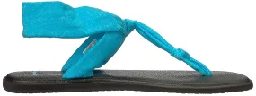 Sanuk Women's Yoga Sling Heather Blue Sandals - Women's