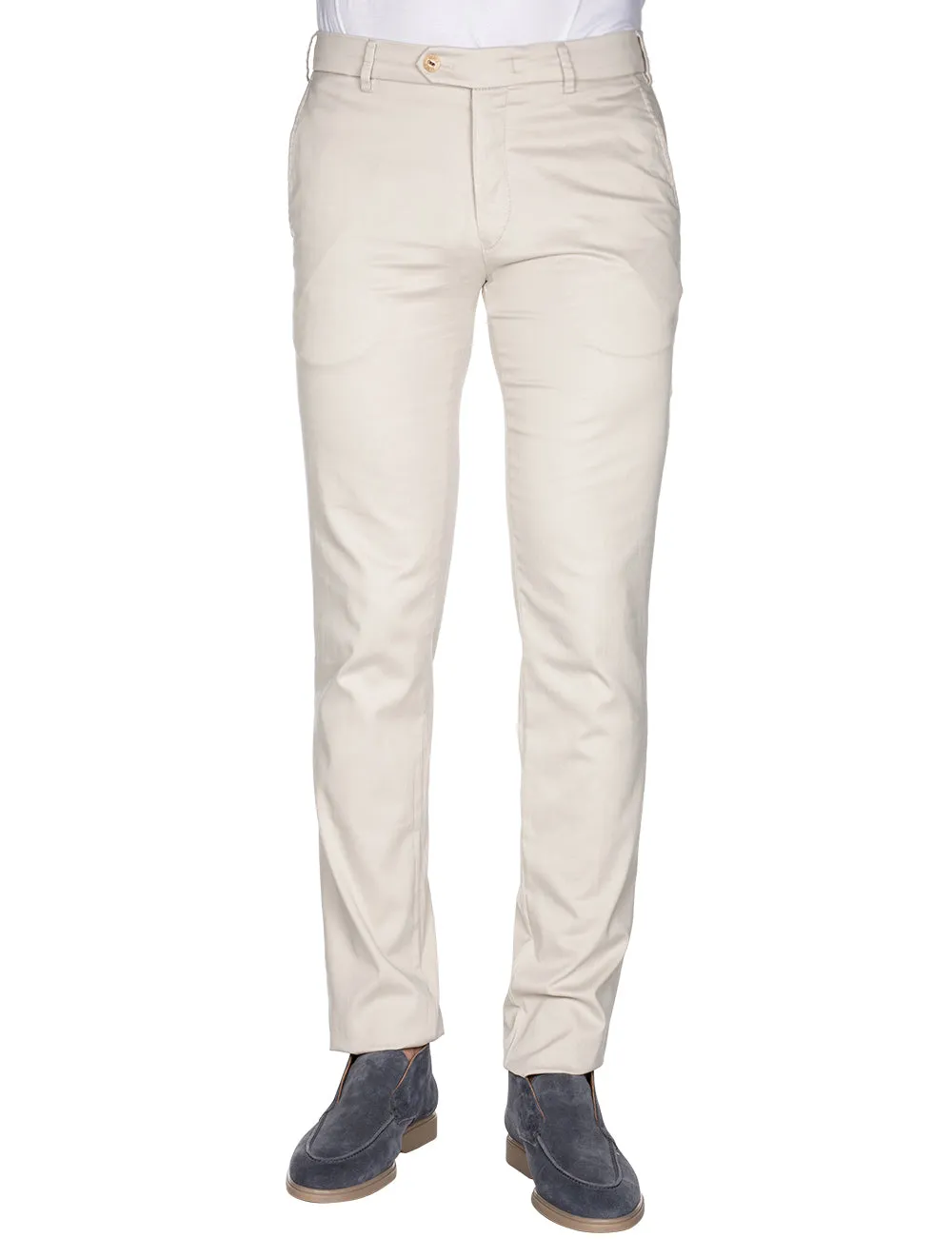 Sea Island Cotton Chino Beige