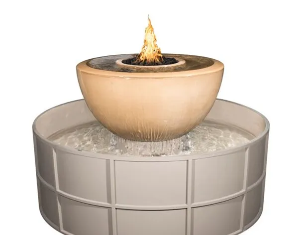 Sedona Self Contained Fire Bowl Unit 360° - Free Cover ✓ [The Outdoor Plus]