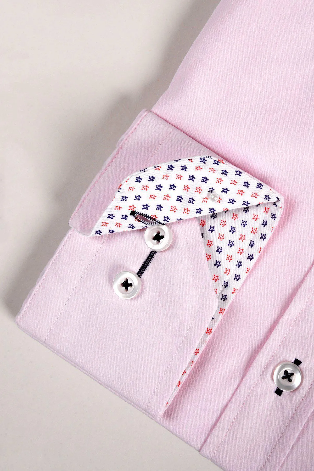 SERGIO - Pink Long Sleeve Shirt