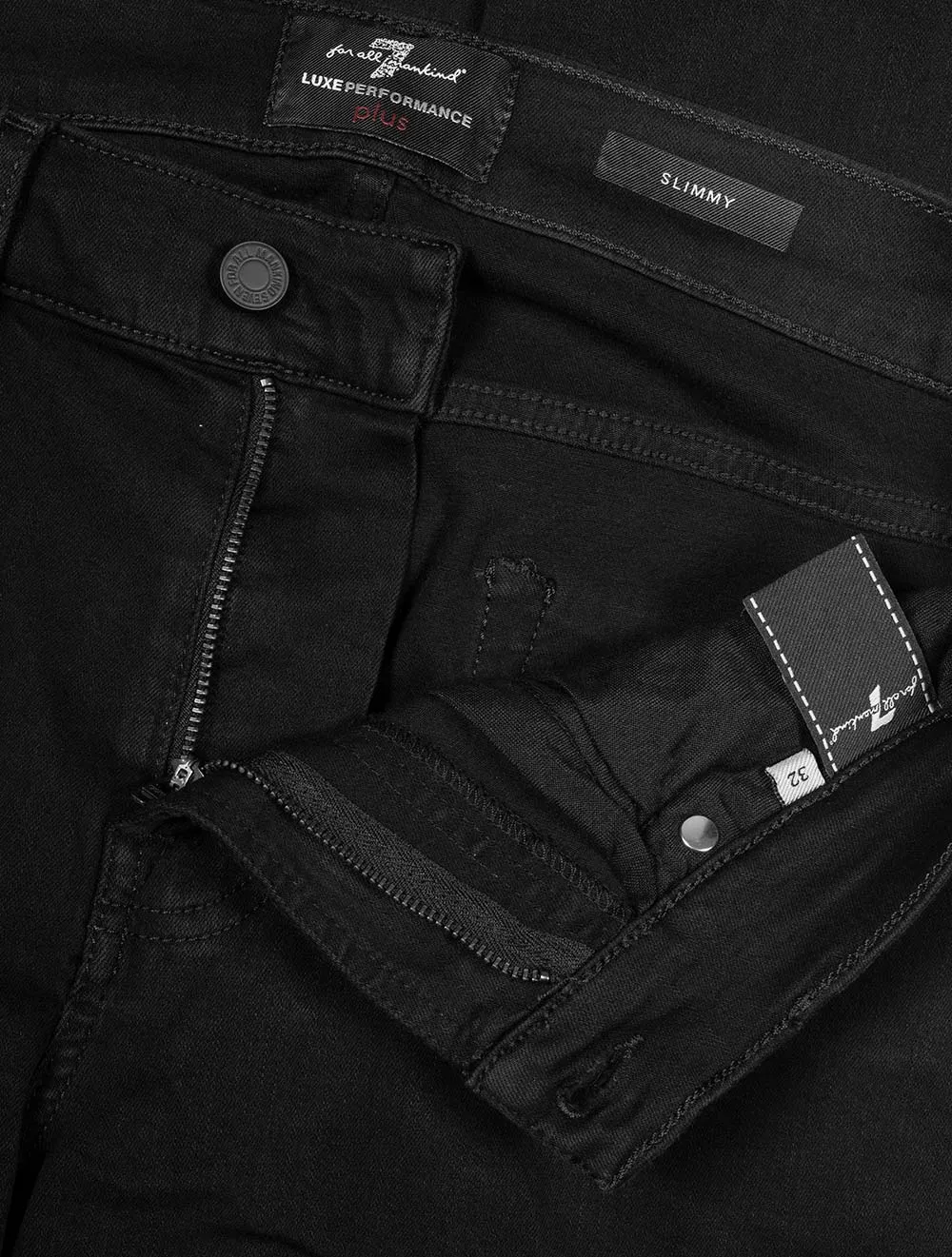 Seven Slimmy Luxe Performance Jean Black