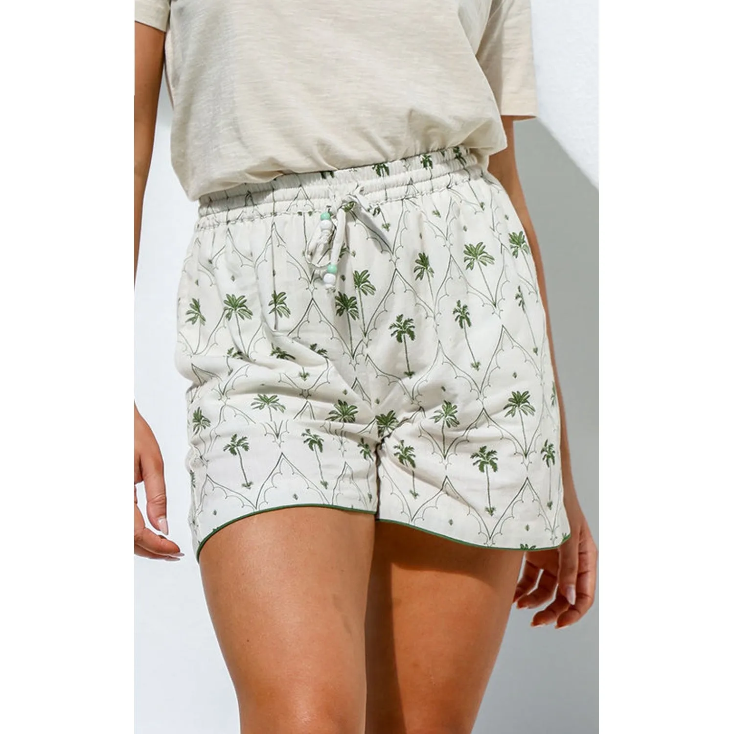 Shorts Green Palm