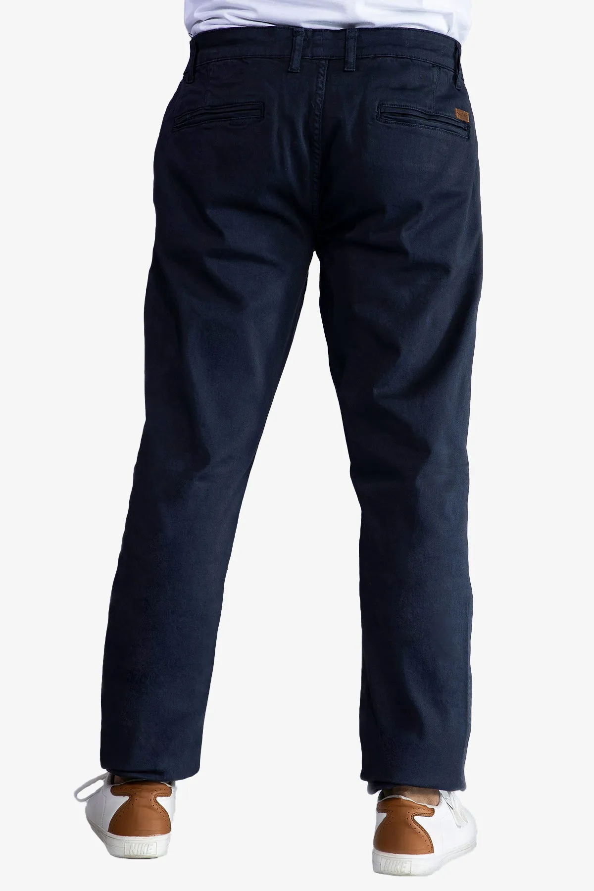 Standard Fit Navy Chinos - W21 - MC0002R