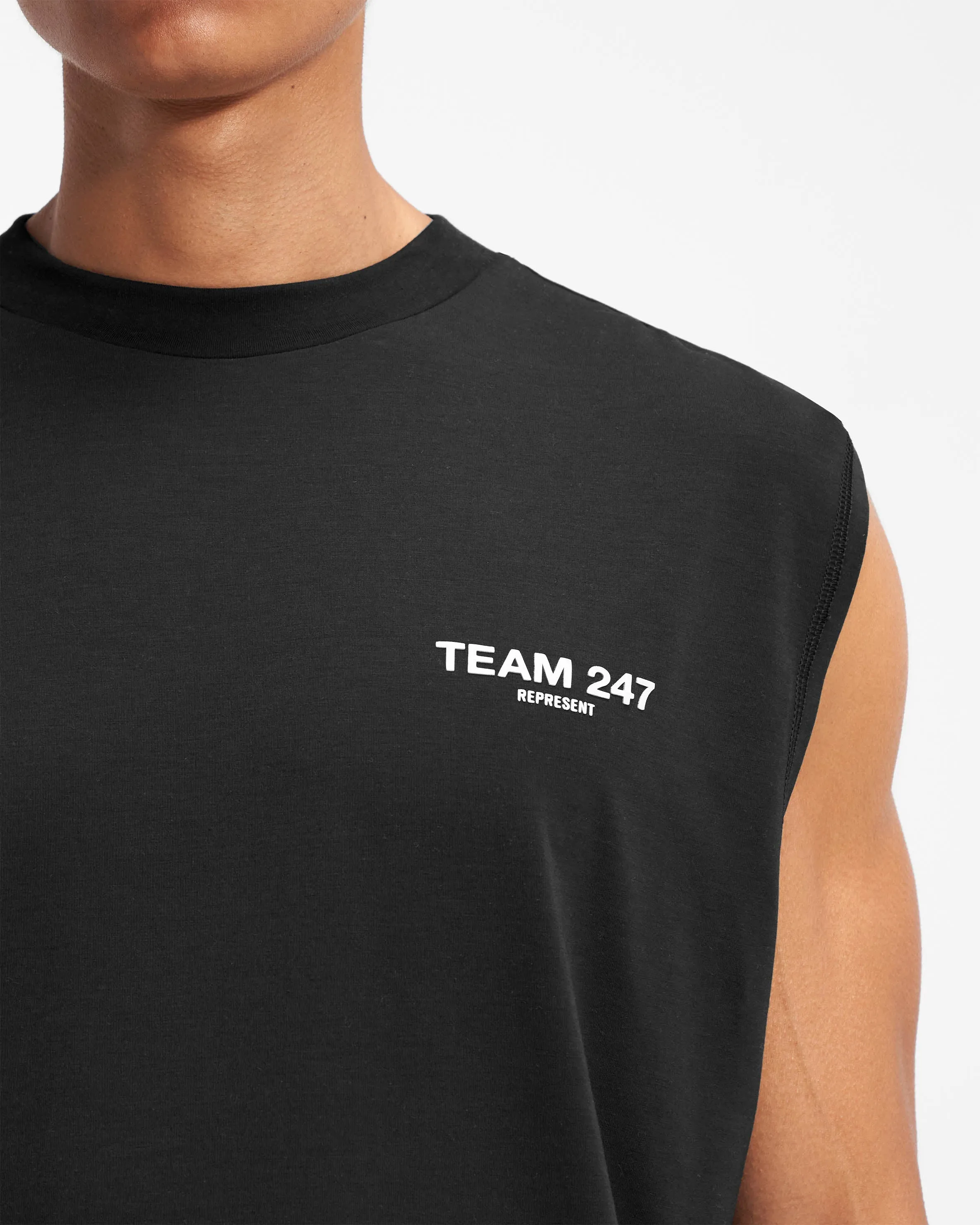 Team 247 Oversized Tank - Black