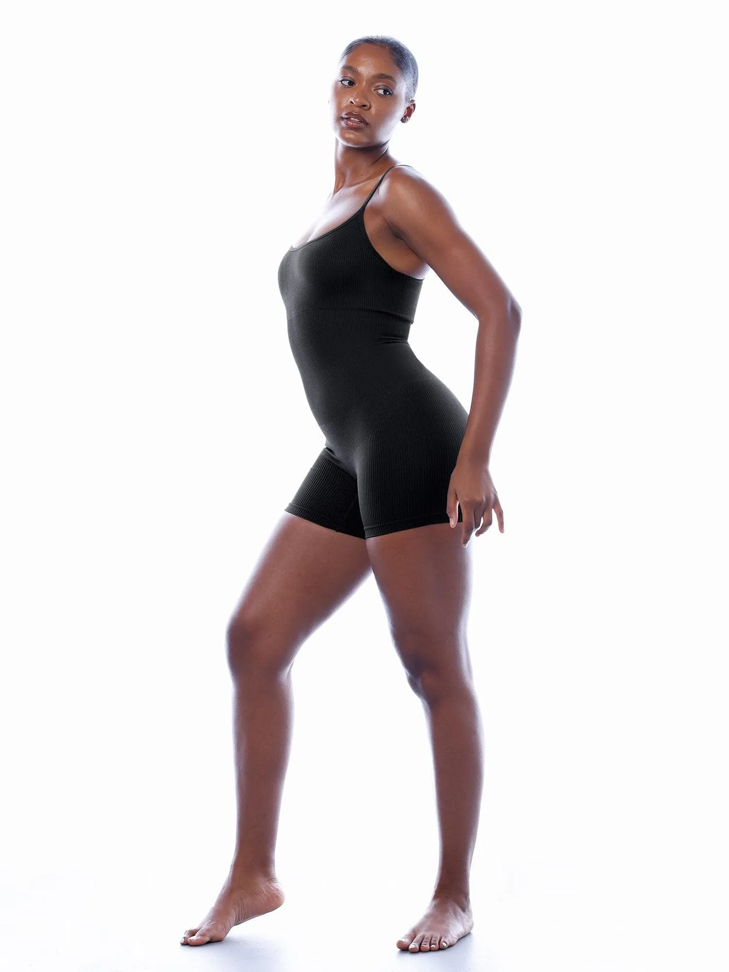 The Shapewear Romper Seamless Ribbed Tank For Insiders