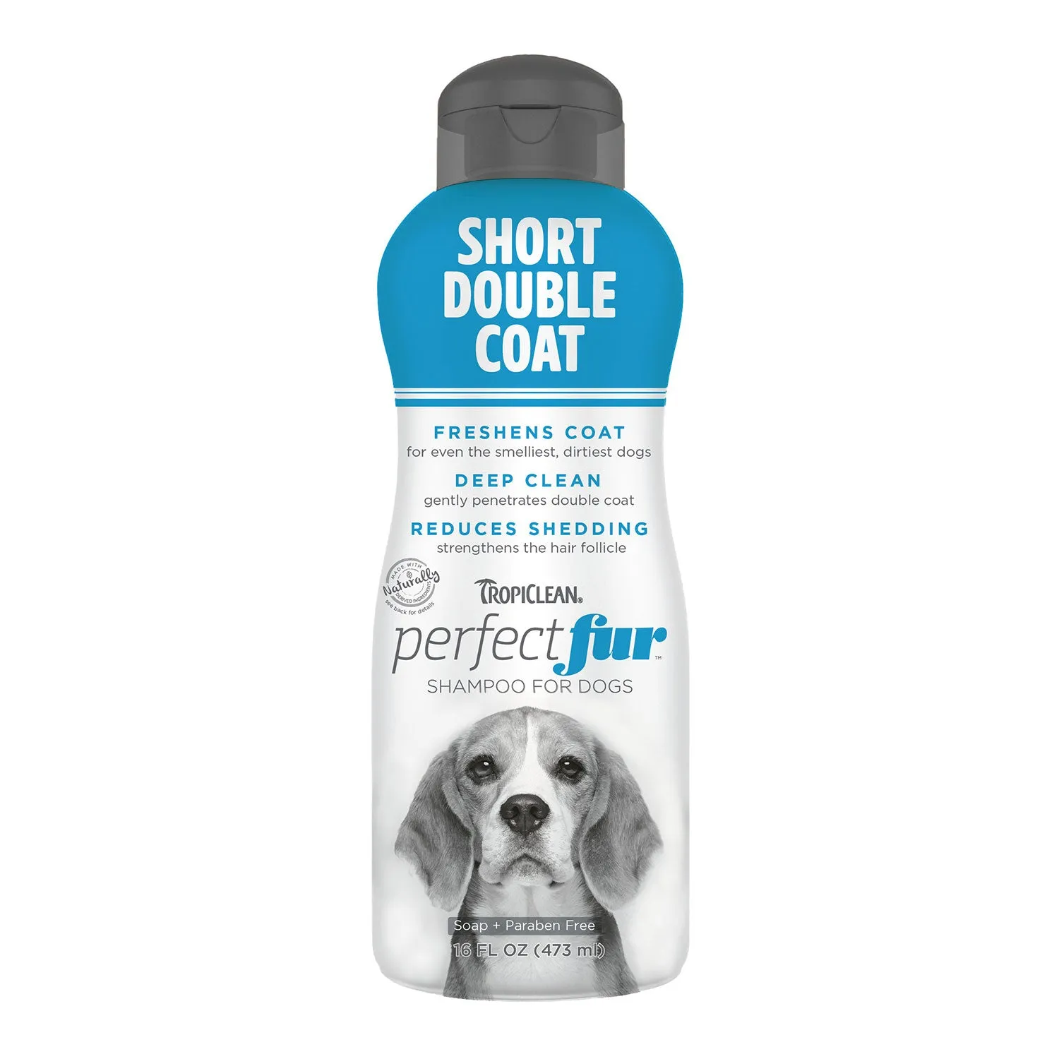 Tropiclean PerfectFur Short Double Coat Shampoo for Dogs 473ml