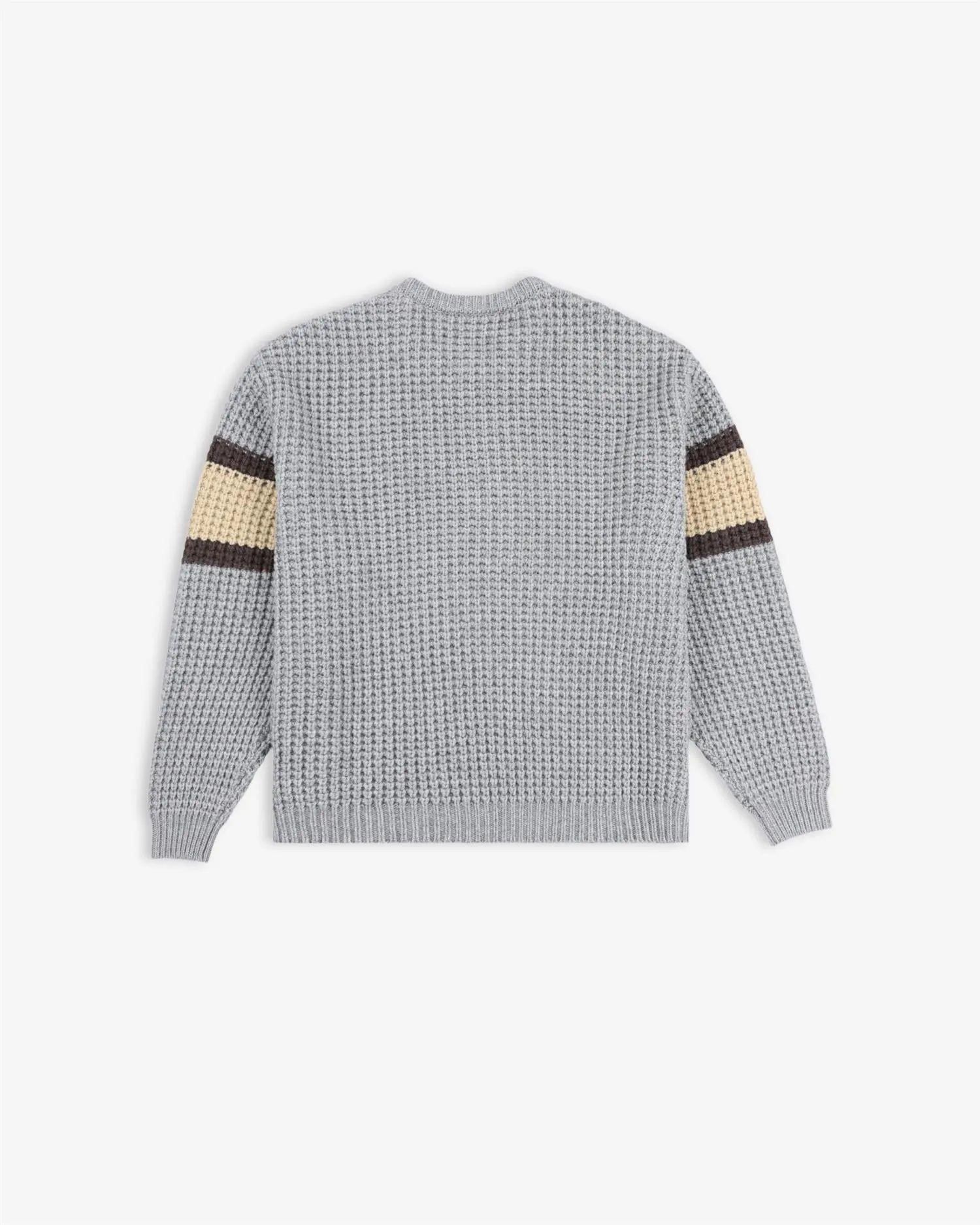 TWITCH CHUNKY KNIT SWEATER - GREY