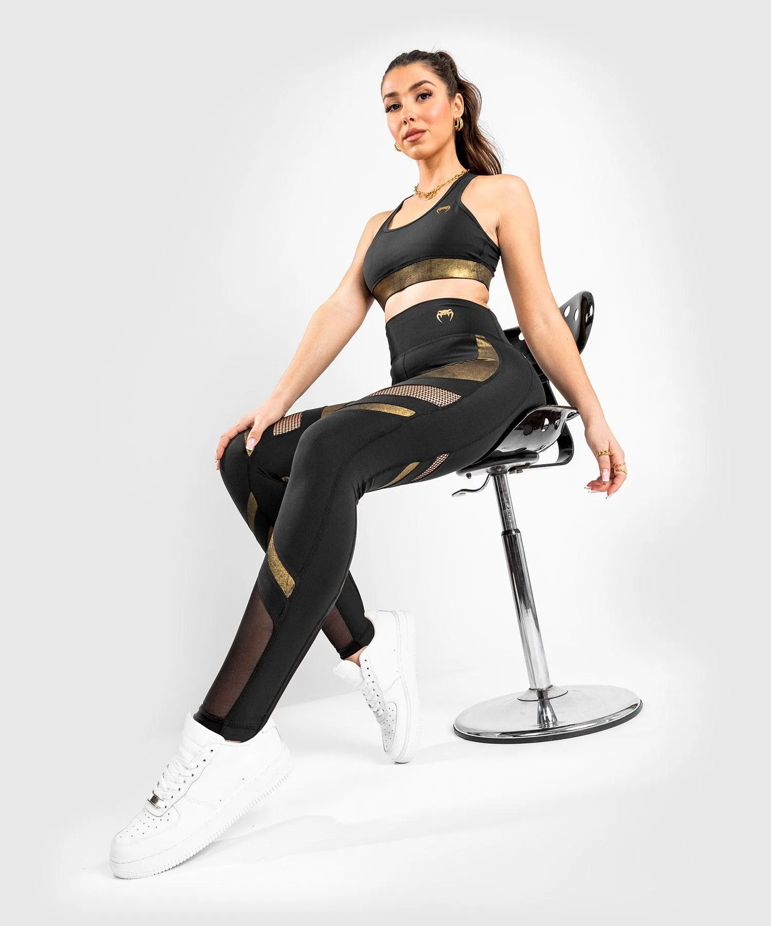 Venum Lightning Leggings - For Women - Black/Gold