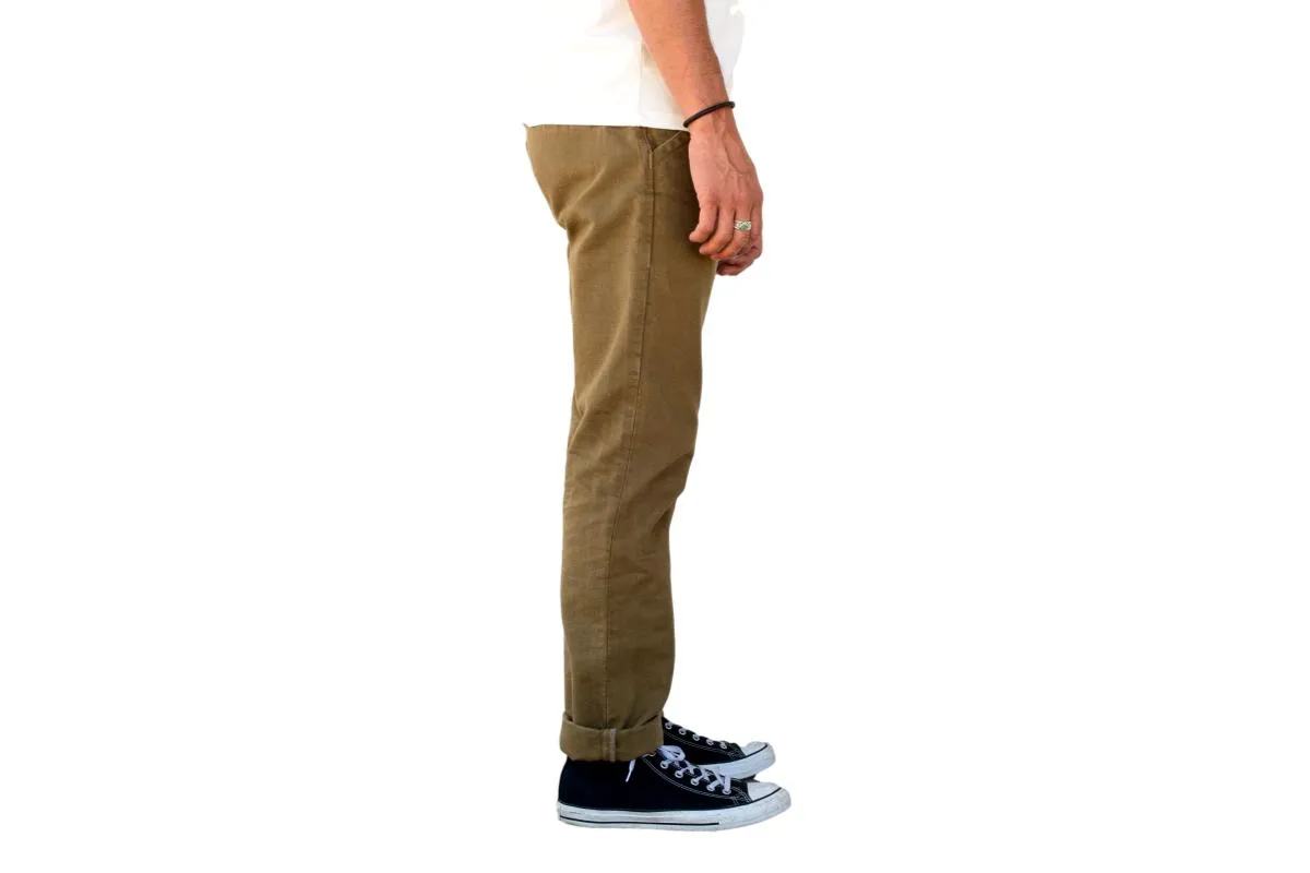 Workers Chino Slim Fit 14oz Slub Tan