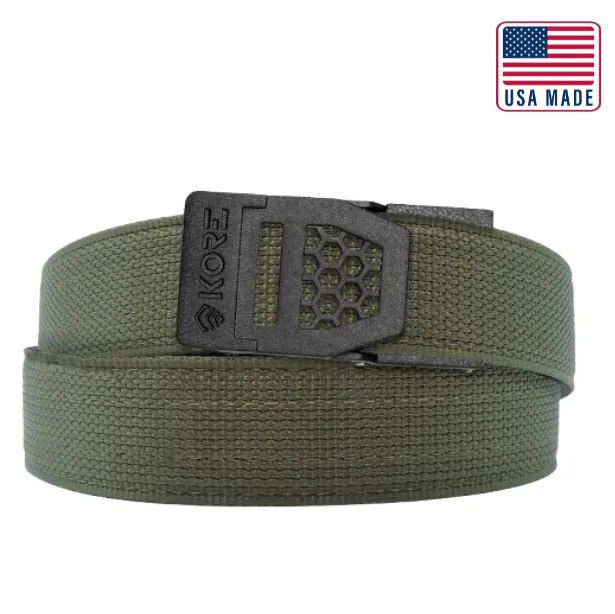 X6 BLACK BUCKLE | USA MADE TACTICAL GUN BELT 1.5"