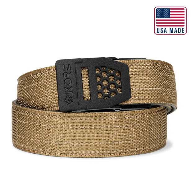 X6 BLACK BUCKLE | USA MADE TACTICAL GUN BELT 1.5"