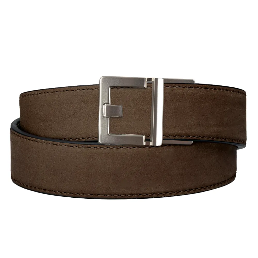 X9 BUCKLE | BUFFALO LEATHER GUN BELT 1.5"