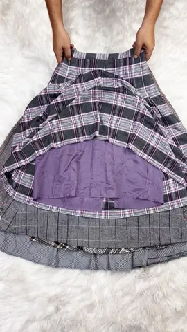 Y2K Night And Day Vibe Checkmate Tartan Skirts -10 Pieces ( BC-10-28 )